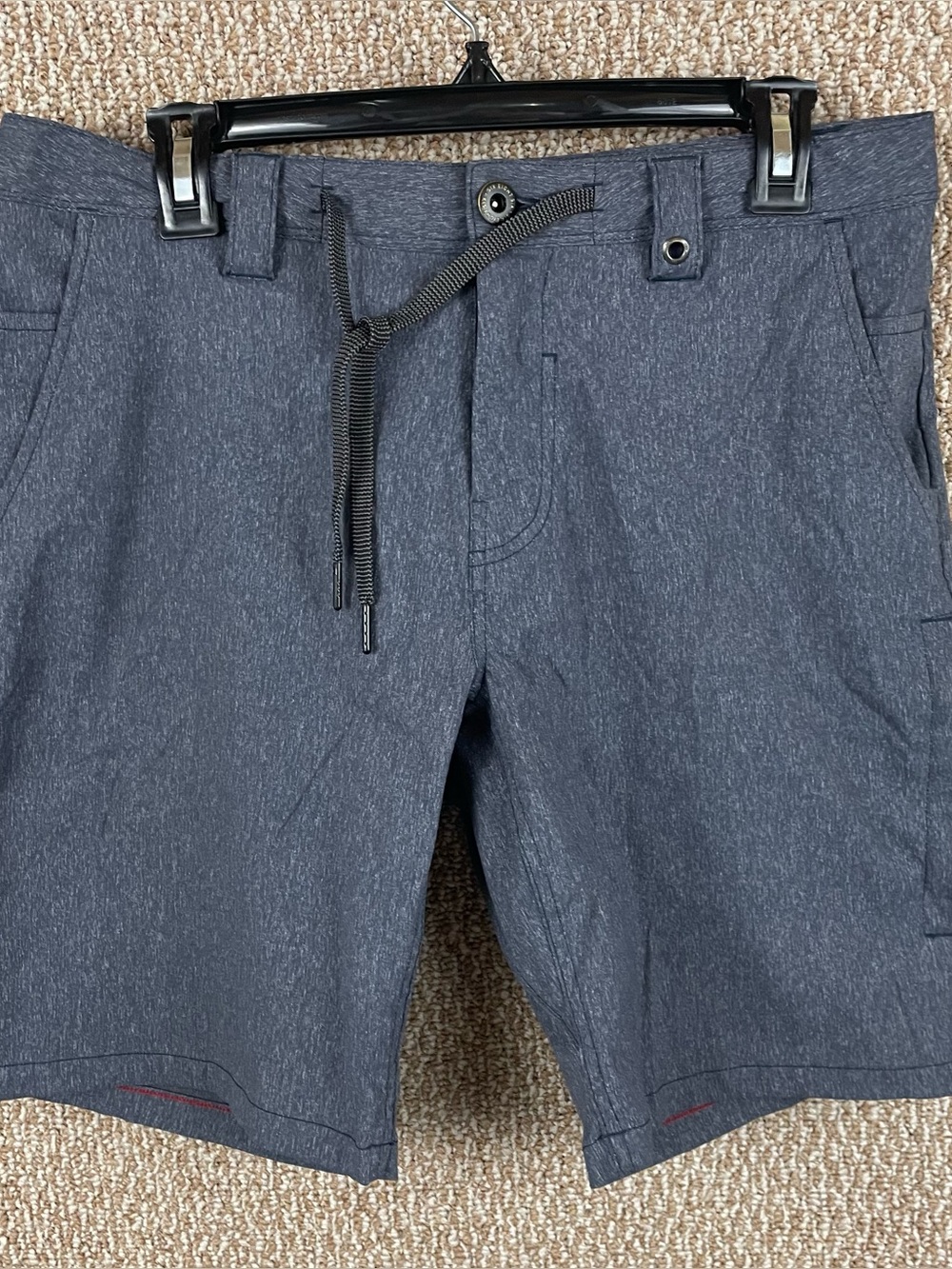 686 Shorts Men’s Short 30 (Fits 31/32) Everywhere Hybrid 9” Heather Gray 339
